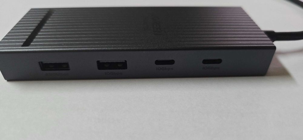 Docking Station/8 em 1 USB-C HUB/UGREEN REVODOK/Premium/Envio Rápido