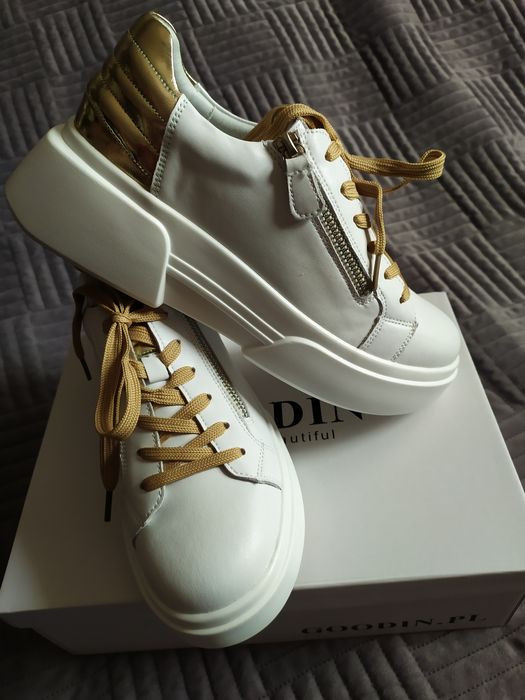 Nowe buty damskie skóra naturalna Goodin r.40/39 wkładka 25 cm