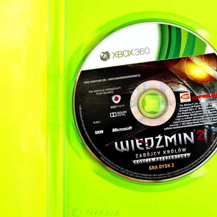 Wiedźmin 2 Zabójcy Królów PL Witcher Xbox One Polski Dubbing