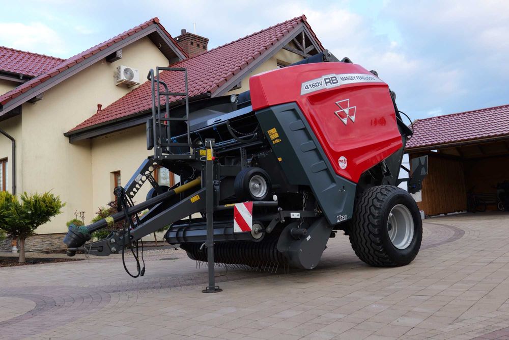 prasa zmiennokomorowa massey ferguson rb 4160v