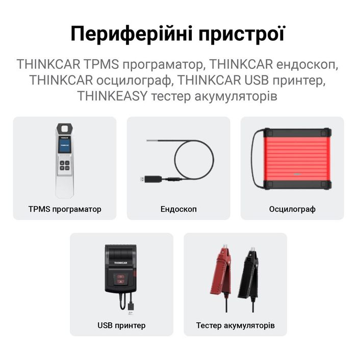 ‼️Автосканер THINKCAR Expert 191 для діагностики для СТО, 35 сервісних, діагностика авто