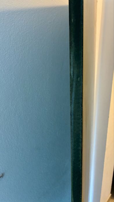 Placas madeiras Valchromat / MDF verde escuro e cinza