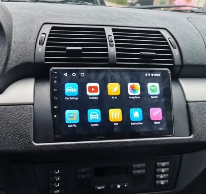Новий магнітофон BMW E53 X5 магнитола android gps