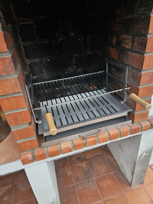 Churrasqueira Inox 60x40 Nova