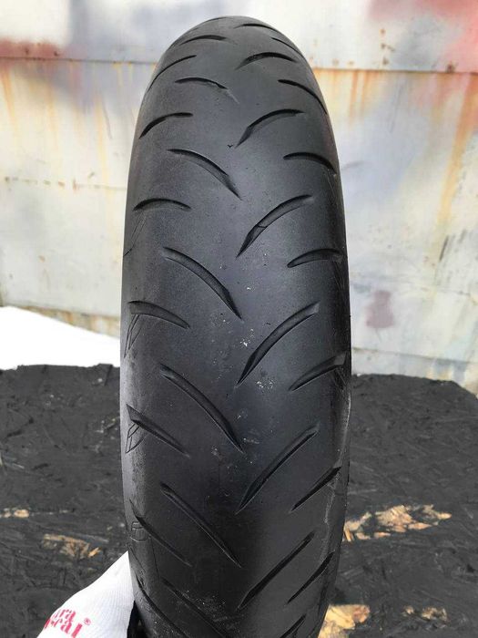 Мото шини б/в 120/70 R15 Bridgestone Battlax Scooter SC2F (2585М)
