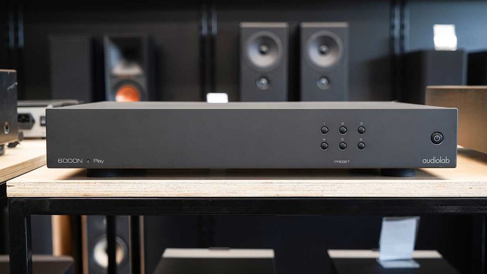 Audiolab 6000N – Odtwarzacz strumieniowy Czarny Powystawowy / Raty 0%