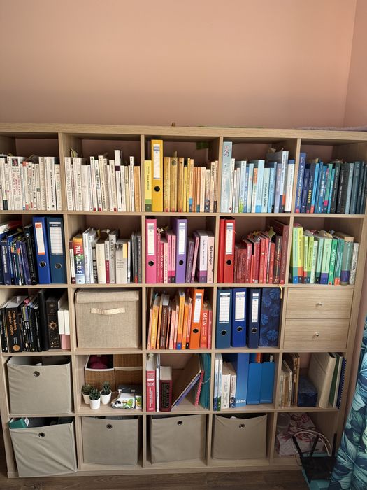 Regał IKEA Kallax 5x5 + szuflady