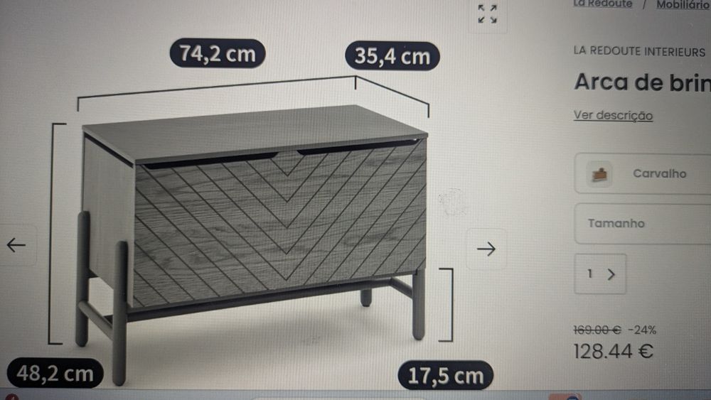 Cama evolutiva, baú e bengaleiro LaRedoute