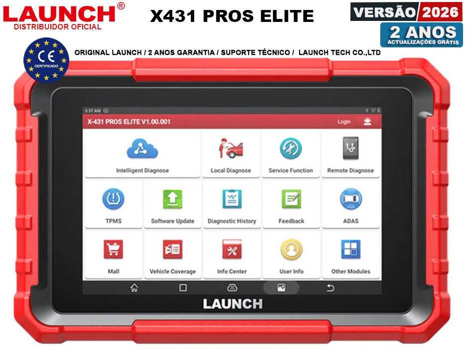 Launch X431 PROS ELITE Máquina Diagnostico OBD Profissional (NOVO)