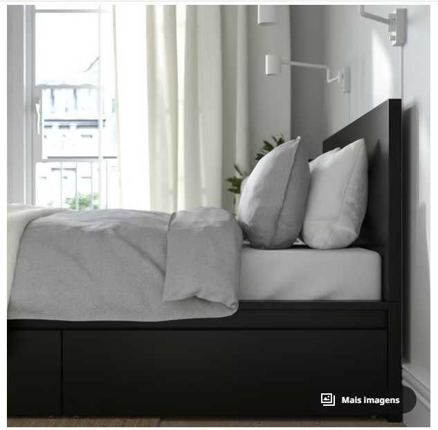 Cama de casal Malm 160x200