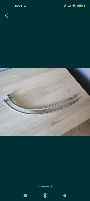 Węże do baterii-  53 cm.