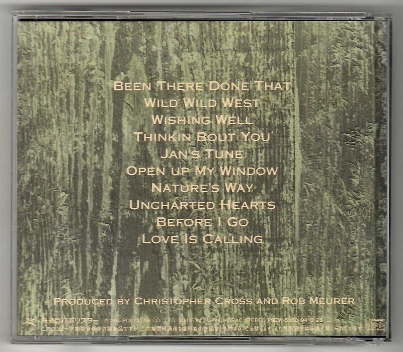 Christopher Cross - Window - CD JAPAN