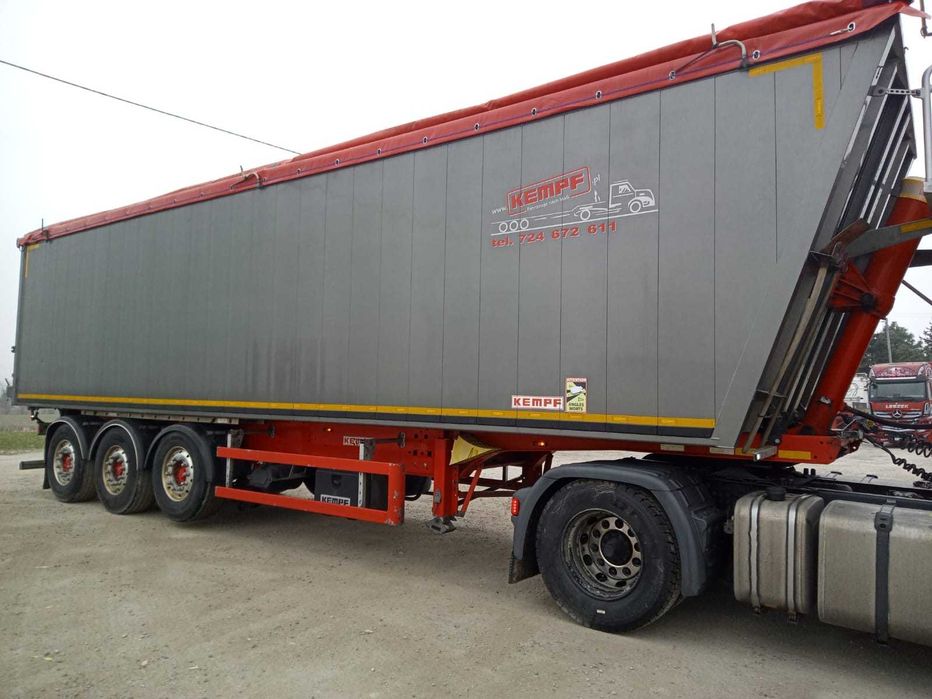 Kempf Naczepa wywrotka aluminiowa 60m3- 2018