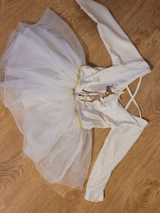 Strój  baletowy z H&M w rozmiarze 110/116