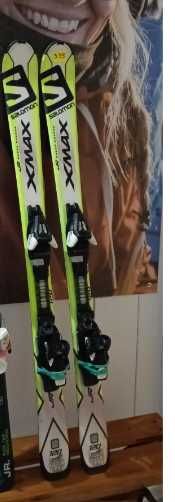 Idealne narty dla dzieci jeżdżących-SALOMON 120 cm