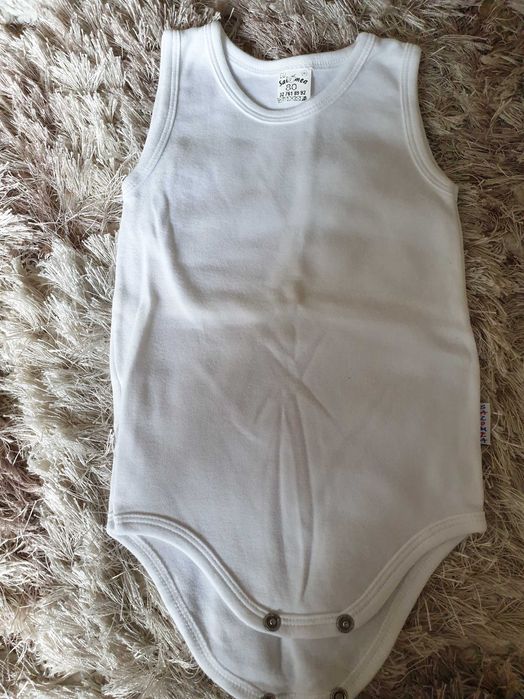 Białe body np. do chrztu w rozmiarze  80