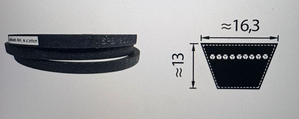 pas optibelt SPB 2240 LW