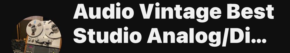 Studio Domowe - System Stereo High End, analogowo cyfrowe studio