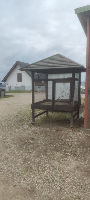 Woliera papugi kurnik