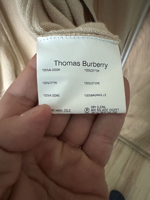 Ekskluzywny sweter Thomas Burberry (TB) – 100% bawełna