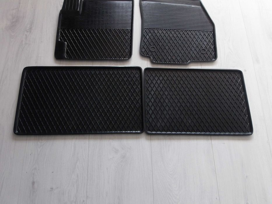 Dywaniki Gumowe Korytka RENAULT ESPACE 4 IV Rok 03-14 5 osobowy