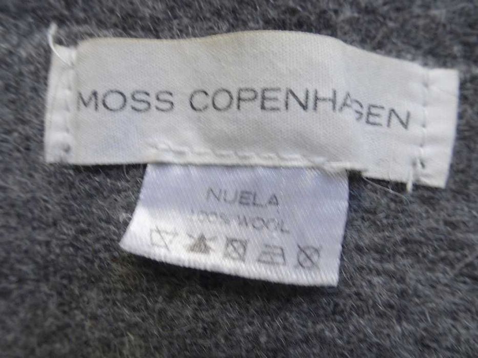 Moss Copenhagen koc merino wool r. 150x 140 cm  super stan
