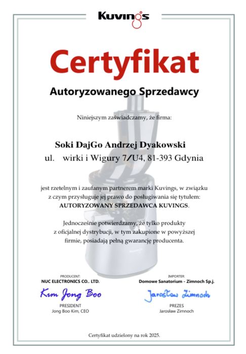 Kuvings !!! ZAMIANA !!! Na Auto 10S