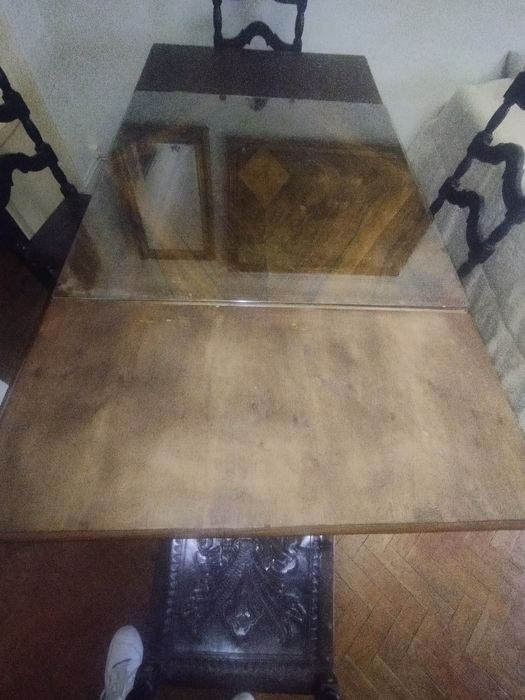 Mesa de Jantar Queen Anne