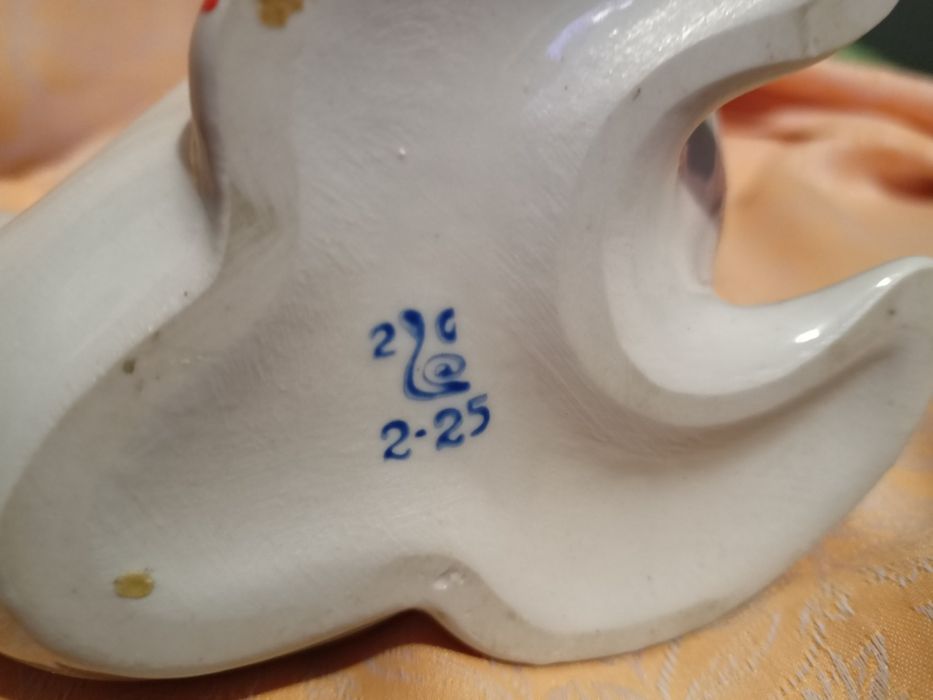 Karafka ryba porcelana połonne