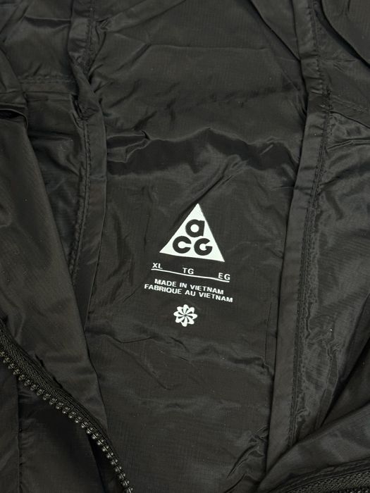 Ветровка Nike ACG черная мужская вітровка чоловіча Найк Асдж