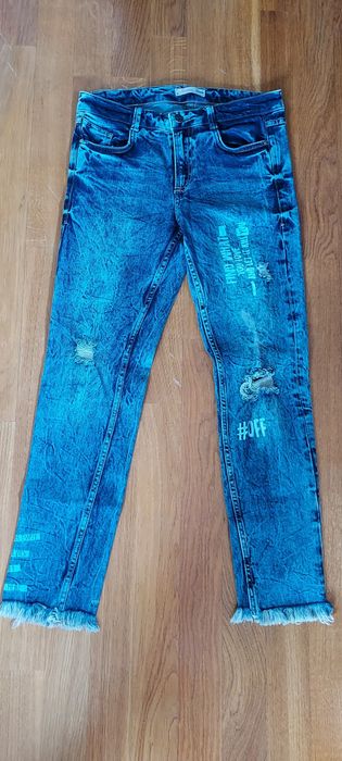 Nowe spodnie jeansy cropp 36 S