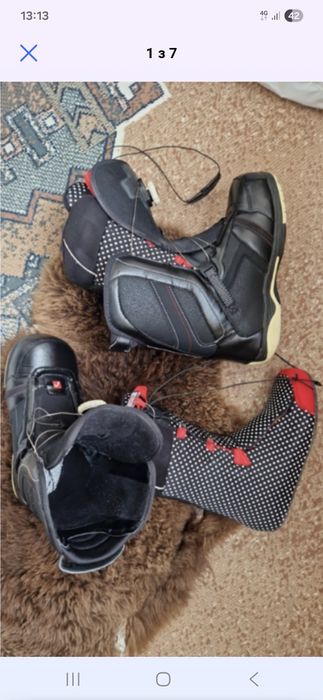 Черевики для сноубордингу Head з системою Boa, 40 р, 260мм