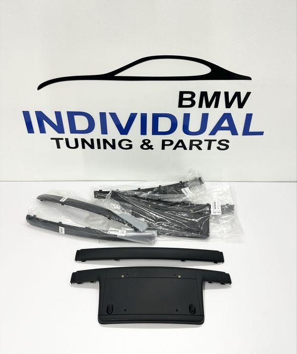 Bmw e46 молдинг бампера планка рамка під америкаський номер молдінг
