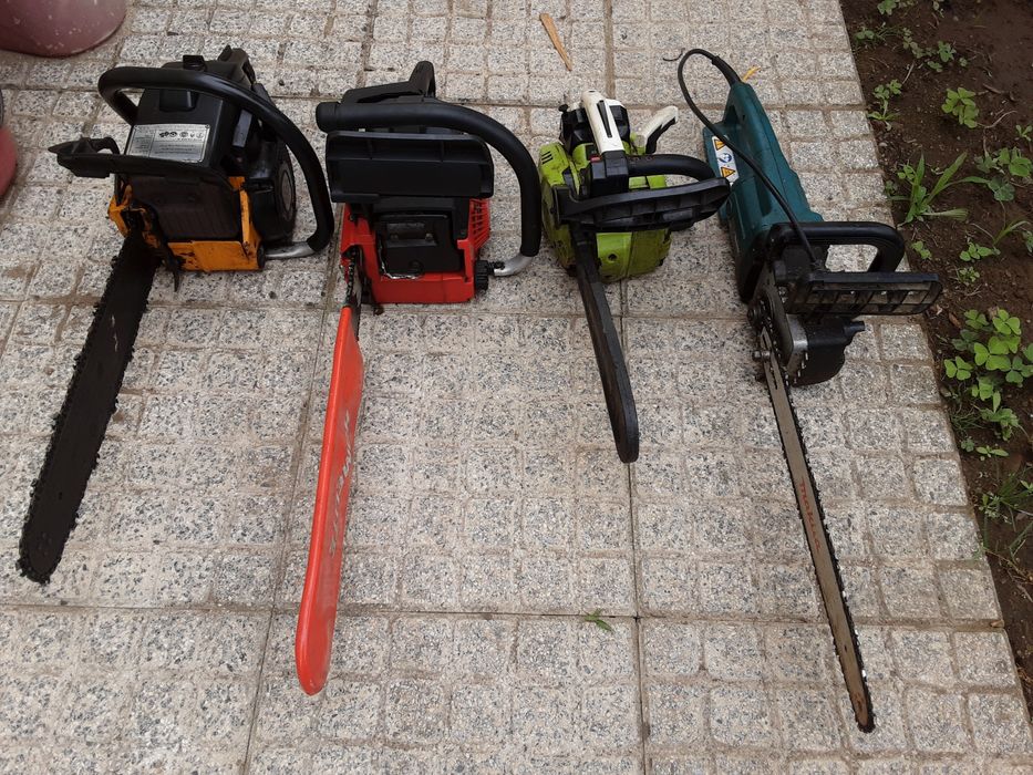 Vende 4 motosseras à revizare