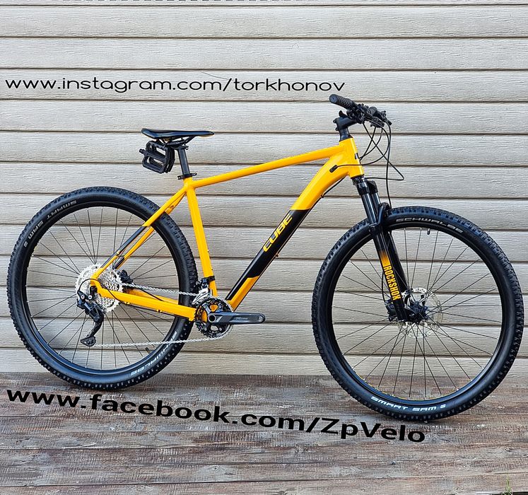 29 CUBE ATTENTION RockShox AIR. Shimano DEORE 2x10. Disc. Рама L XL