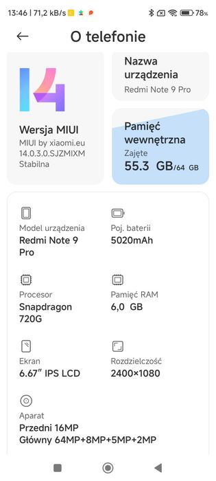 Redmi Note 9 pro