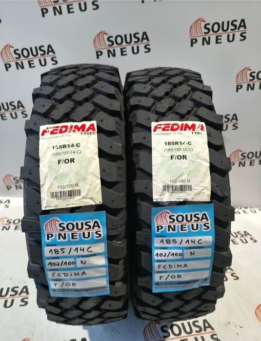 2 pneus 4x4 TT  fedima varias medidas 13 e 14 - Oferta dos portes