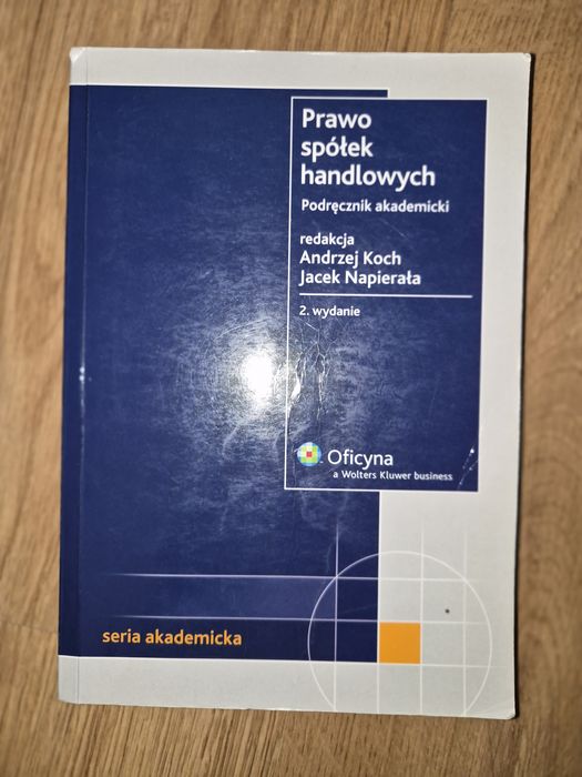 Prawo spolek handlowych andrzej koch