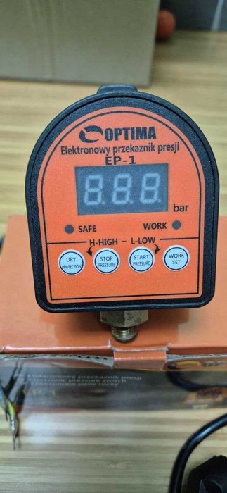 Электронное реле давление воды Optima EP-1 с защитой от сухого хода. БУ