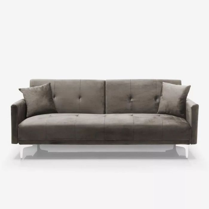 Sofa cama cinza 1.90m