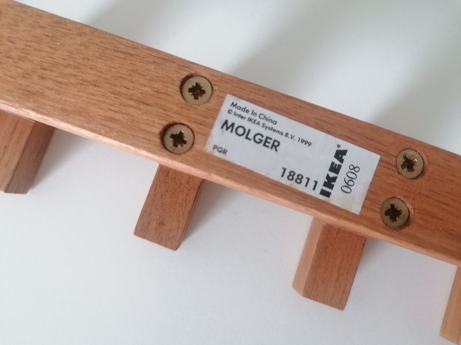 Cabide de Madeira Molger Ikea