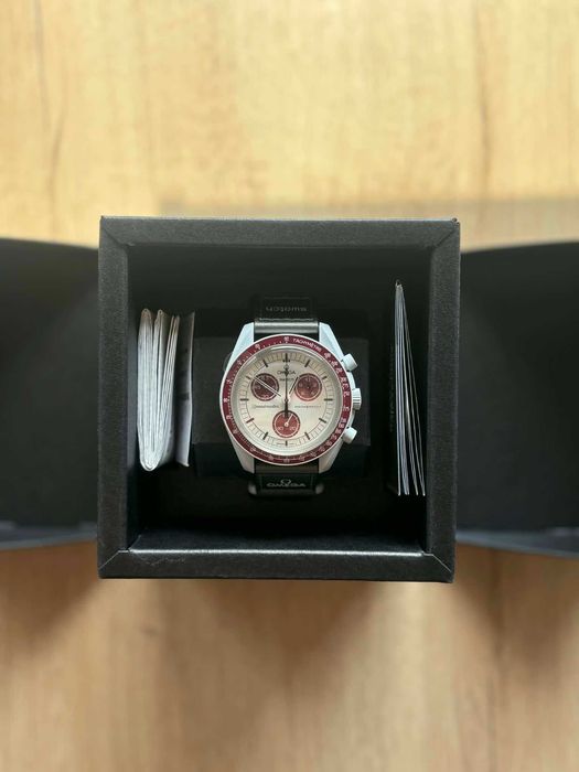Omega x Swatch Bioceramic Moonswatch Mission to Pluto SO33M101 Nowy