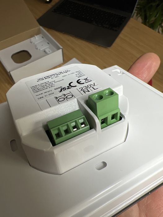 Sterownik regulator pokojowy przewodowy czarny st-2801 open therm TECH