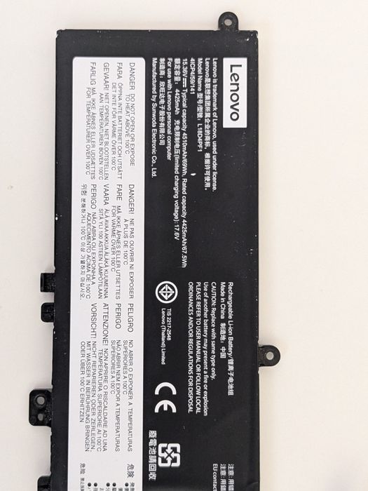 Оригінальна Батарея Lenovo L18D4PF1 IdeaPad Yoga C940-15IRH