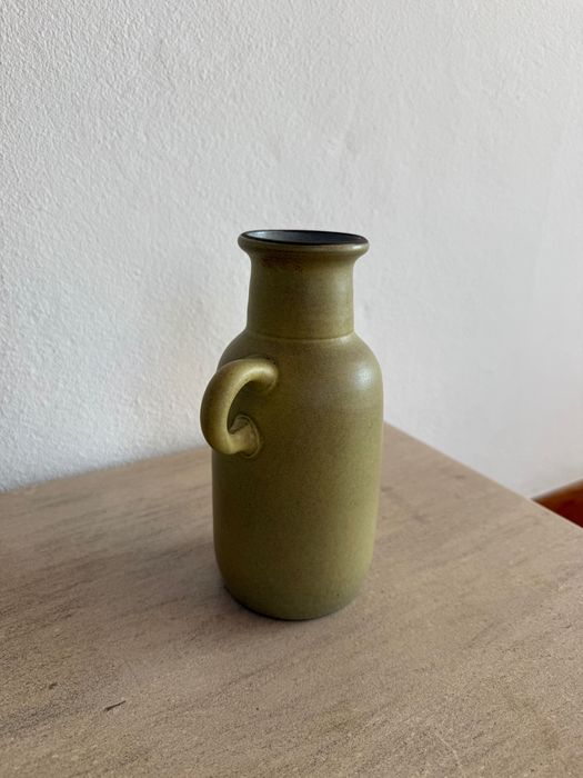 Jarra Vintage em Grés Verde com Asa