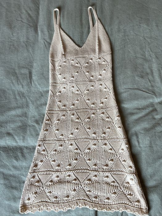 Vestido de crochet