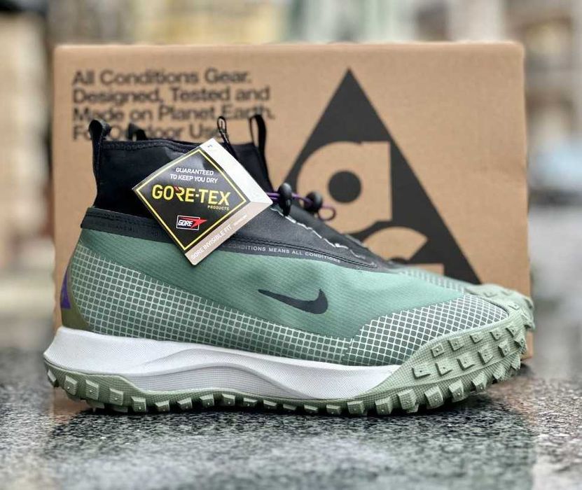 SALE! Nike ACG Mountain Fly Gore-Tex Green Black 40 41 42 43 44 45