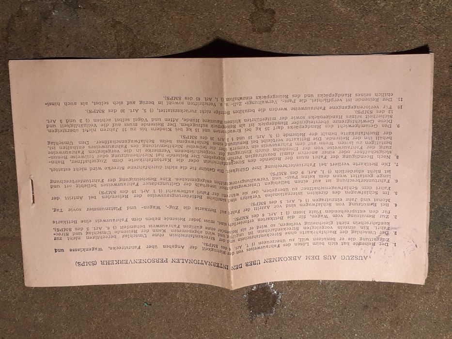 Stary bilet kolejowy PKP kartonik + papier 1968