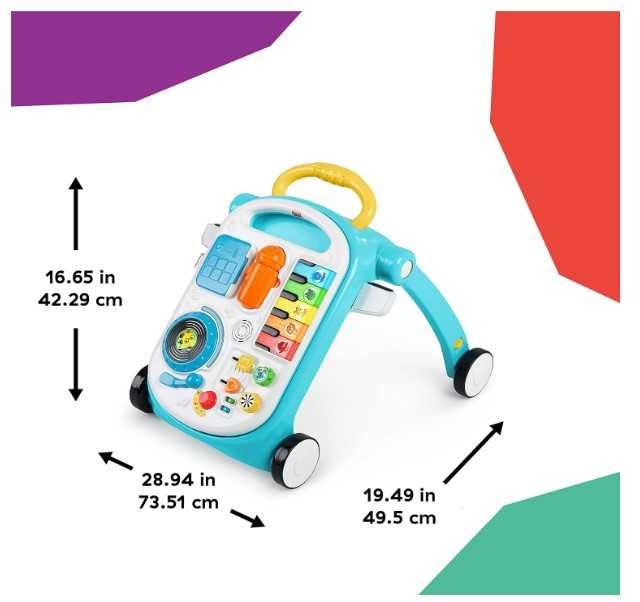 Andador e mesa de atividades