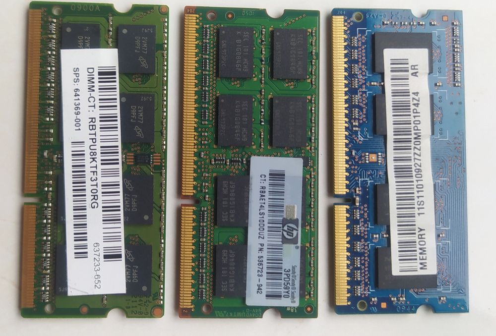 Оперативна пам'ять для ноутбуків DDR3